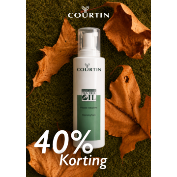 Courtin poster tweemaandelijkse actie A4