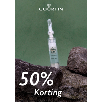 Courtin poster tweemaandelijkse actie A4