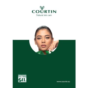 Consumenten brochure Courtin Huidverzorging - Engels